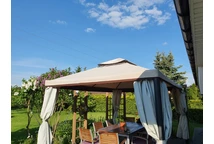 Copertura crema Garden Point per il padiglione Valencia