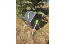 Compostiera rotativa moderna Garden Point 105l