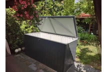 Baule da giardino Compact Box 1450l antracite
