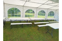 Tavolo catering pieghevole Garden Point 180 cm