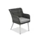 Esclusivo set da pranzo in rattan Cordoba antracite per 4 persone Garden Point