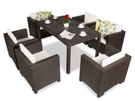 Set in technorattan Colorado Premium 6 marrone Bica