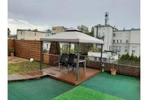 Tetto per padiglione da giardino Valencia 3x3 grigio Garden Point