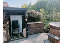 Scatola per cuscino in polyrattan Toledo 945l marrone Garden Point