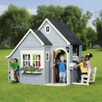 Casetta in legno per bambini Spring Cottage in cedro