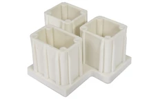 Pezzo di ricambio per mobili Bica N bianco