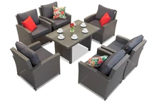 Mobile in polyrattan Parma Premium antracite Garden Point