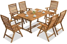 Mobili da giardino in legno Burma/Bombay 6 Garden Point