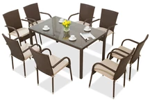 Set Milano in rattan