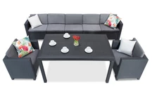 Set in technorattan Colorado Apetito Max 7 antracite Bica