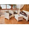 Set in technorattan Nebraska Coffee 4 bianco Bica