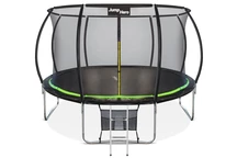 Trampolino da giardino premium con rete interna 427cm Jump Hero 14FT