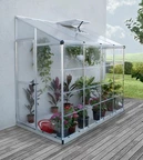 Piccola serra da giardino a parete Lean To Hybrid 1,24 x 2,44 m Palram - Canopia