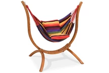 Amaca con supporto in legno Dakar di Garden Point