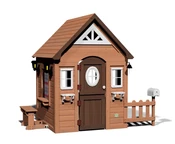 Casetta in legno per bambini Aspen realizzata in cedro