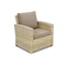 Mobile da giardino in rattan beige Bristol Corner 7 Garden Point