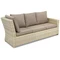 Mobile da giardino in rattan beige Bristol Corner 7 Garden Point