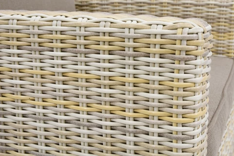 Mobile da giardino in rattan beige Bristol Corner 7 Garden Point