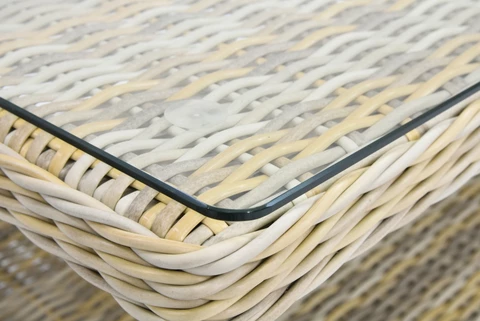 Mobile da giardino in rattan beige Bristol Corner 7 Garden Point