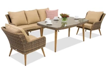 Mobili da giardino Bilbao Apetito 5 Garden Point marrone