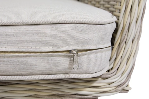Mobili da giardino Bilbao Coffee 4 + 2 pouf sabbia Garden Point