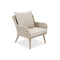 Mobili da giardino Bilbao Coffee 4 + 2 pouf sabbia Garden Point