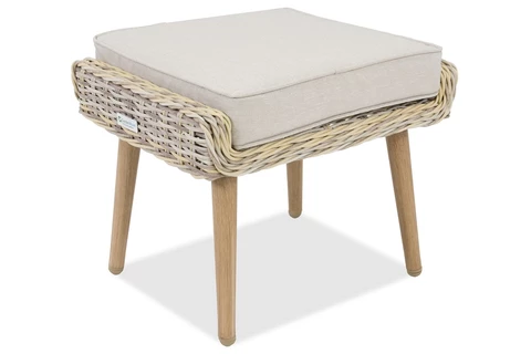 Mobili da giardino Bilbao Coffee 4 + 2 pouf sabbia Garden Point