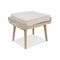 Mobili da giardino Bilbao Coffee 4 + 2 pouf sabbia Garden Point