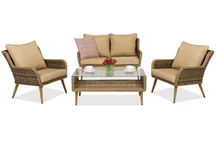 Mobili da giardino Bilbao Coffee 4 Garden Point marrone