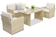 Mobili da giardino Monaco Apetito 4 Garden Point beige