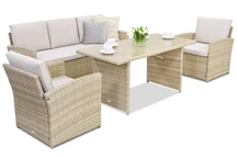 Mobili da giardino Monaco Apetito 5 Garden Point beige