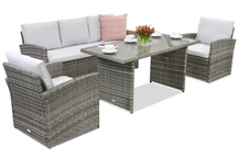 Mobili da giardino Monaco Apetito 5 Garden Point grigio