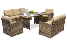 Mobili da giardino Monaco Apetito 7 Garden Point marrone