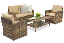 Mobili da giardino Monaco Coffee 4 Garden Point marrone