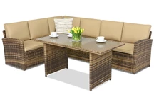 Mobili da giardino Monaco Comida 5 Garden Point marrone