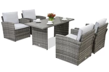 Mobili da giardino Monaco Premium 4 Garden Point grigio