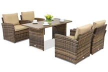 Mobili da giardino Monaco Premium 4 Garden Point marrone