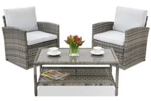 Mobili da giardino Monaco Terrace Garden Point grigio