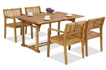 Mobili da giardino in legno Burma/Timor 4 Garden Point