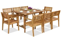 Mobili da giardino in legno Burma/Timor 8 Garden Point