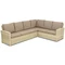 Mobili da giardino in technorattan Bristol Corner 7 Garden Point