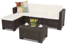 Mobili da salotto in technorattan Colorado Relax marrone Bica
