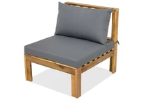 Modulo singolo per divano angolare Brunei Garden Point acacia