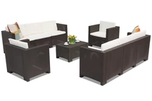 Mobili in technorattan Colorado Coffee 8 marrone Bica