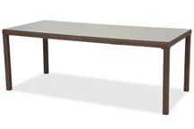 Grande tavolo in technorattan Milano 200 cm Garden Point