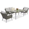 Mobili da giardino Bilbao Apetito 4 Garden Point grigio