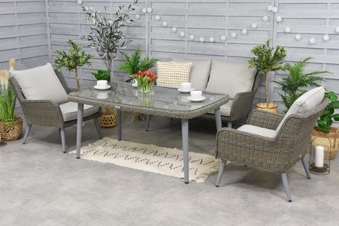 Mobili da giardino Bilbao Apetito 4 Garden Point grigio