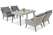 Mobili da giardino Bilbao Premium 4 Garden Point bianco