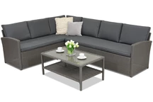 Mobili da giardino Monaco Corner Garden Point antracite