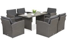 Mobili da giardino Monaco Premium 6 Garden Point antracite